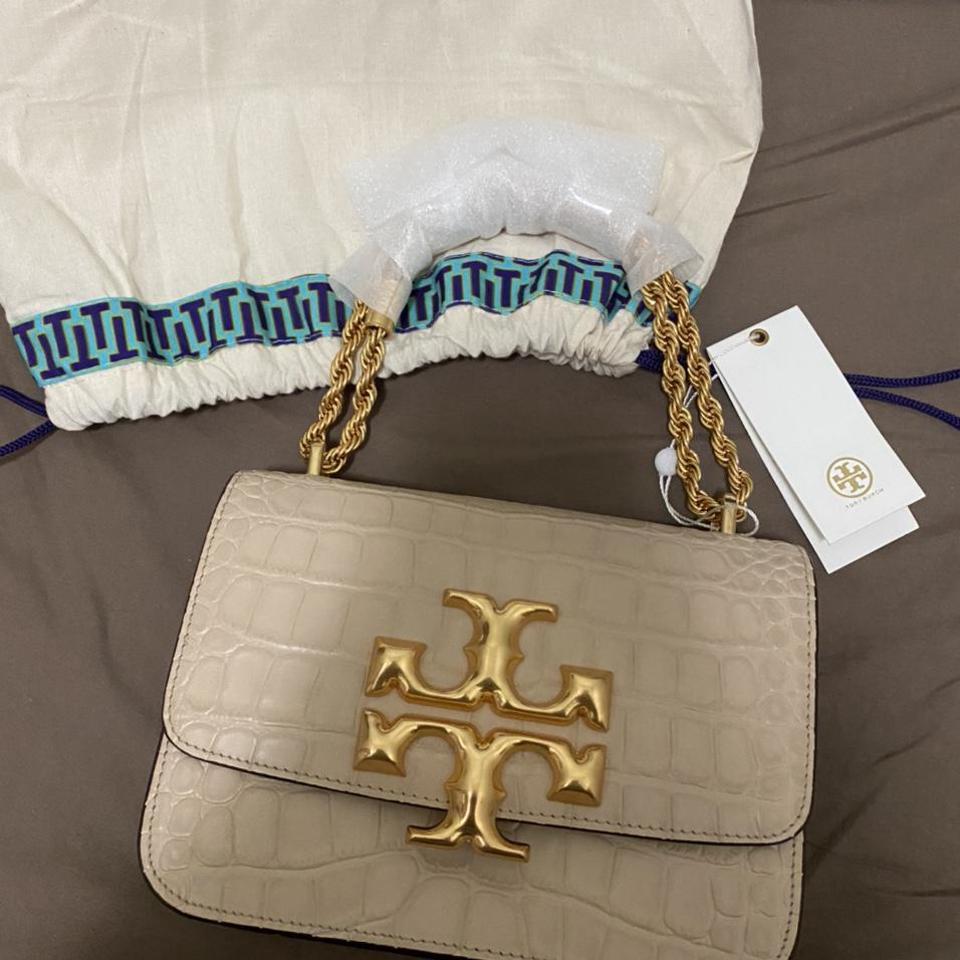 Tory Burch Emerson Flap Adjustable Shoulder Bag in - Depop