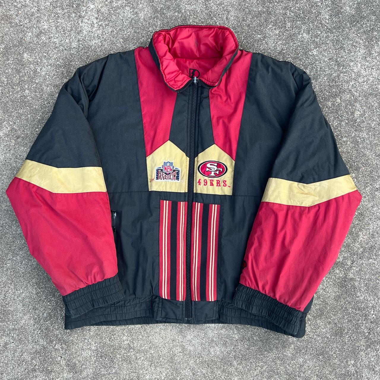 Vintage 90's San Francisco 49ers Windbreaker Jacket - Depop