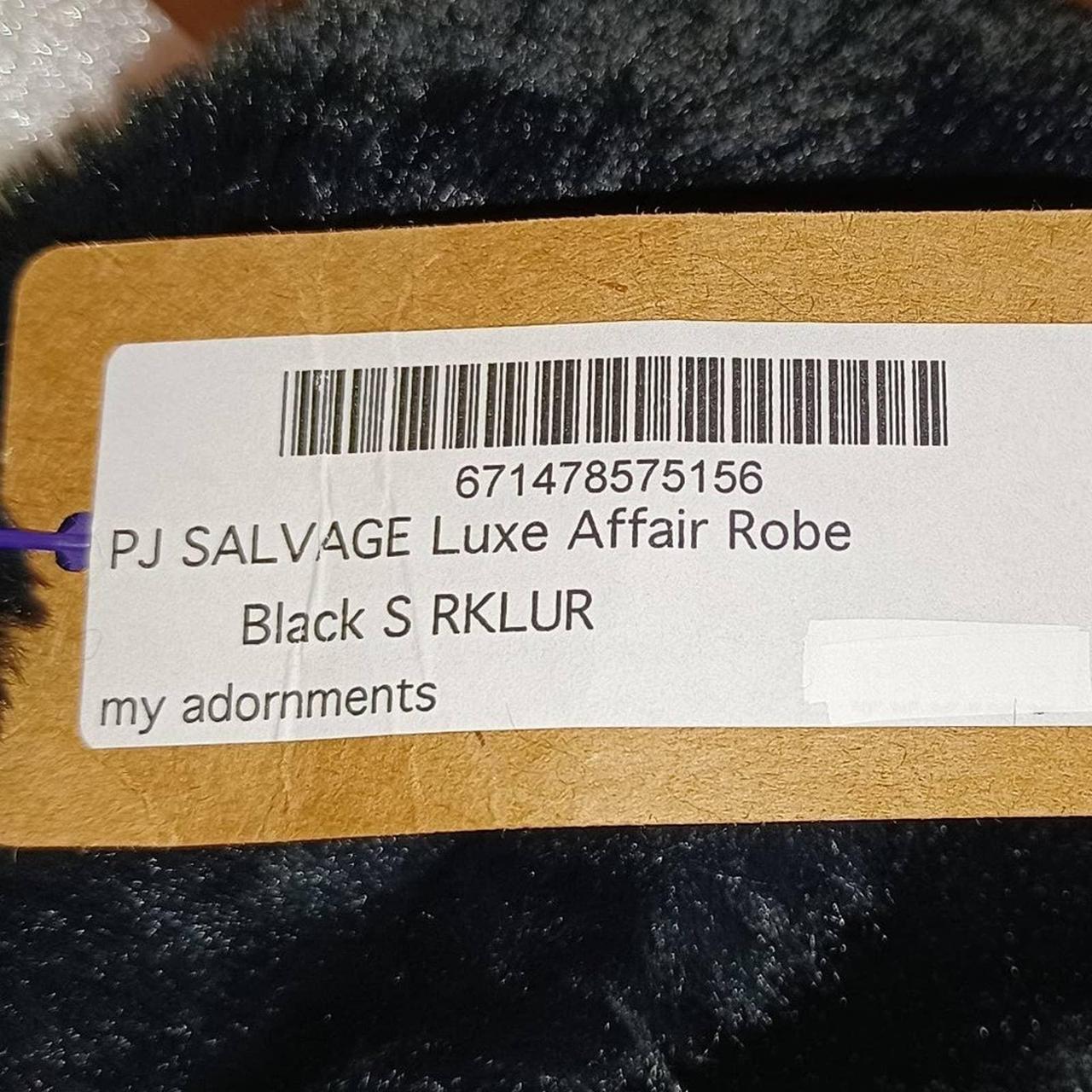 PJ Salvage Women's Black Robe (4)