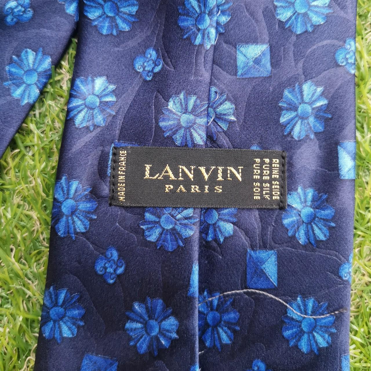 Lanvin Men's Blue and Navy Accessory | Depop