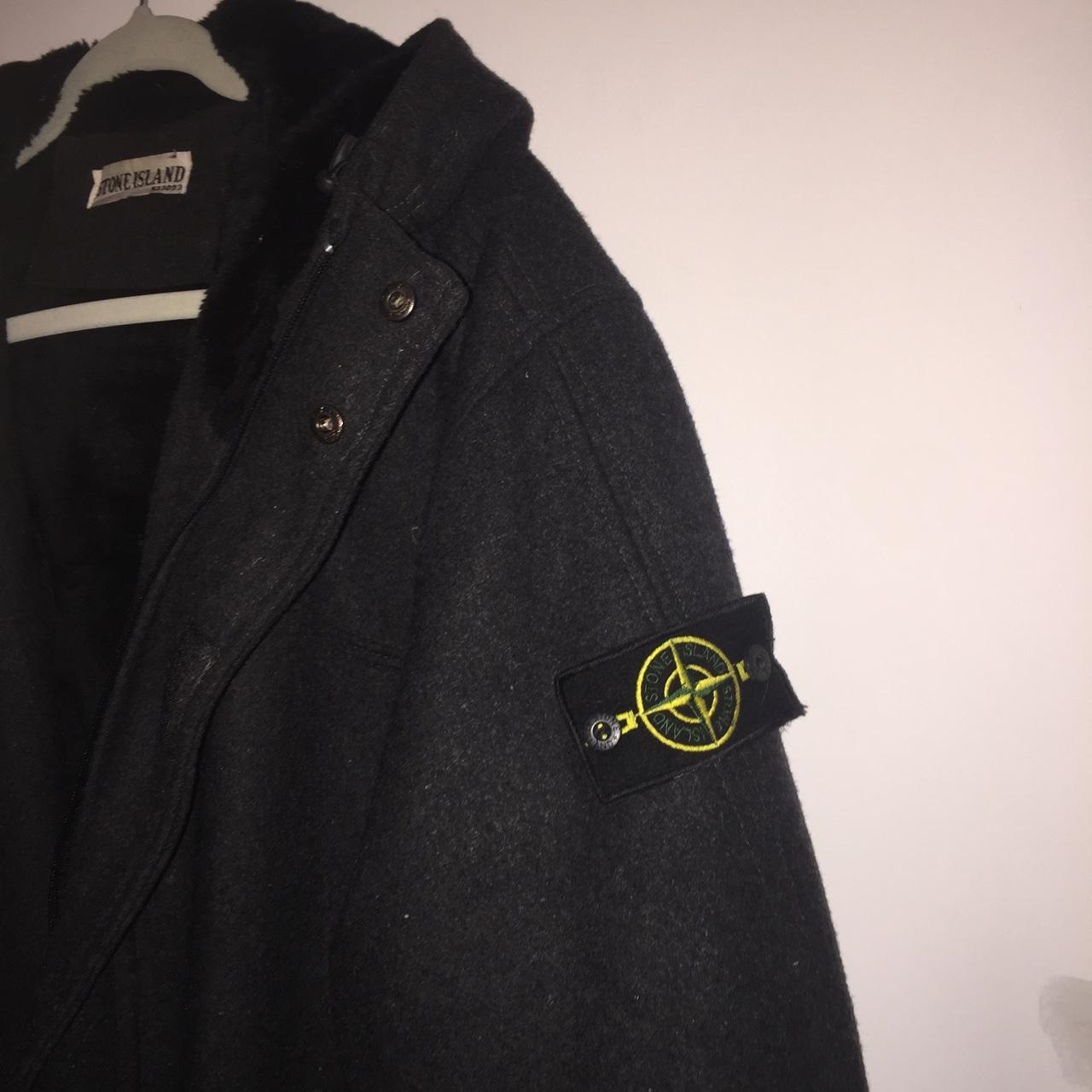 stone island xl coat