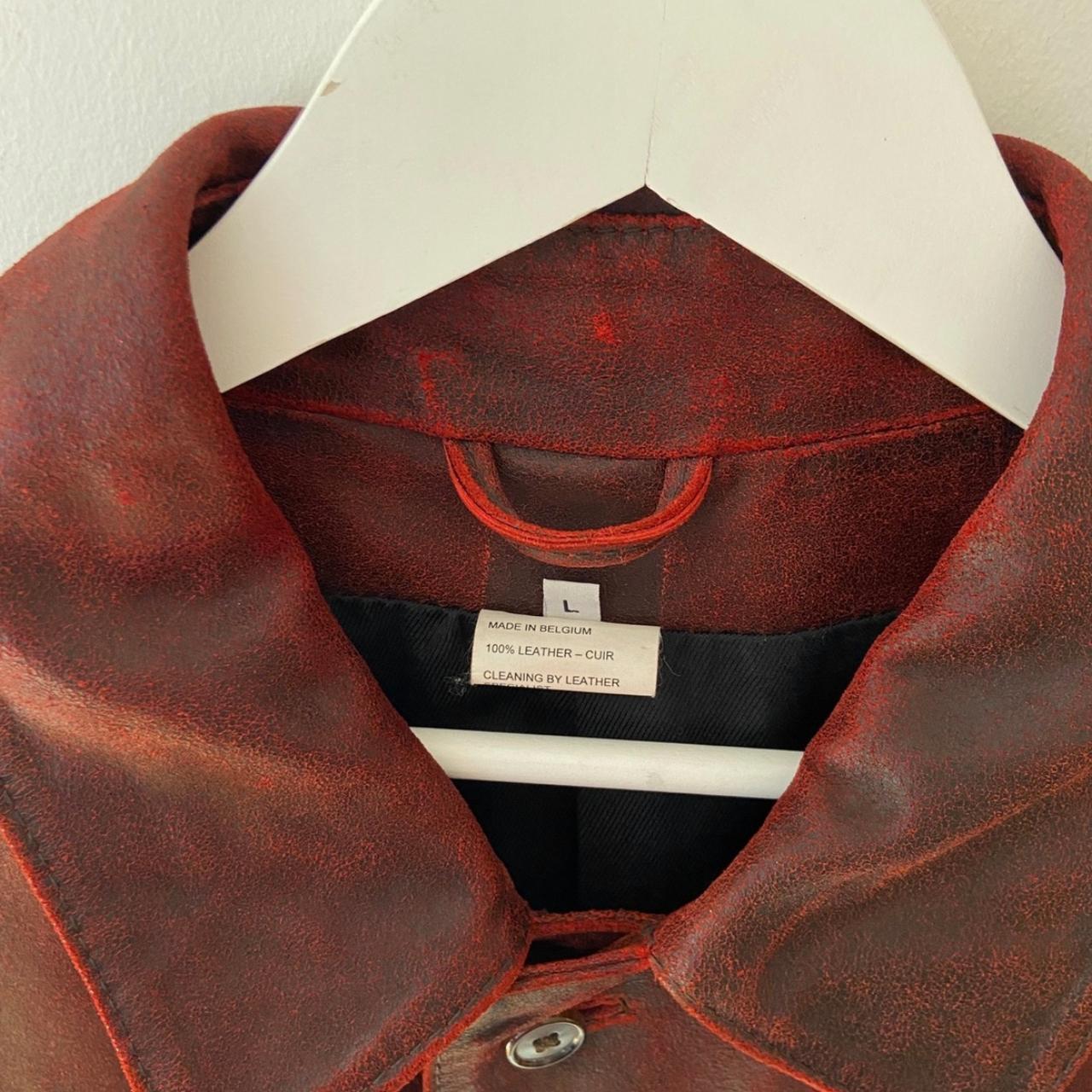 Product Image 4 - Ann Demeulemeester Distressed Red Leather