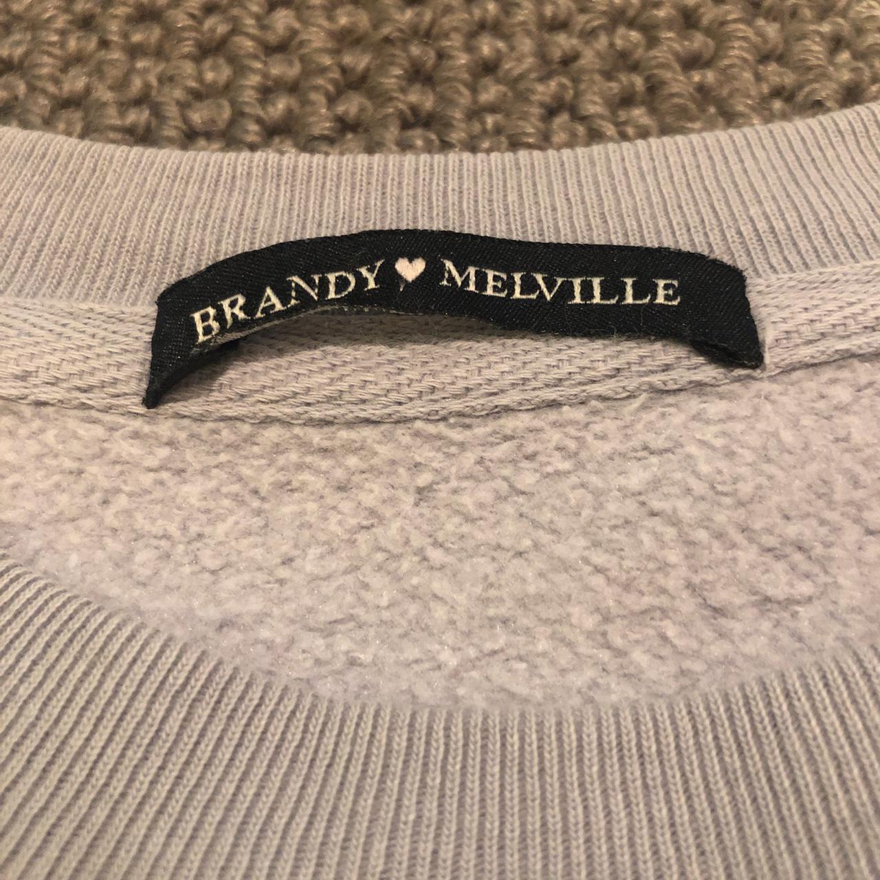 brandy melville john galt new york crewneck xx brand... Depop