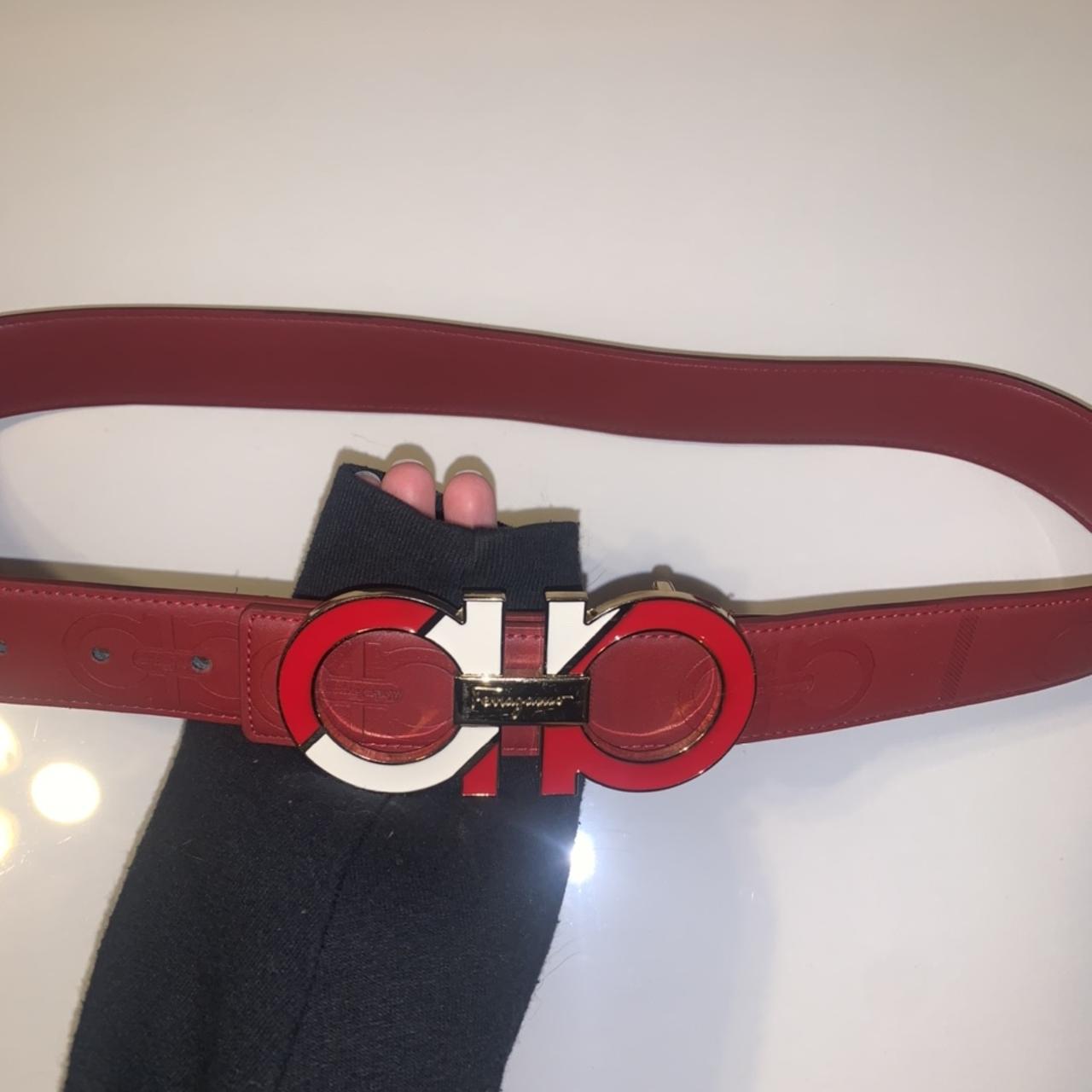 Salvatore Ferragamo Red Belts for Men