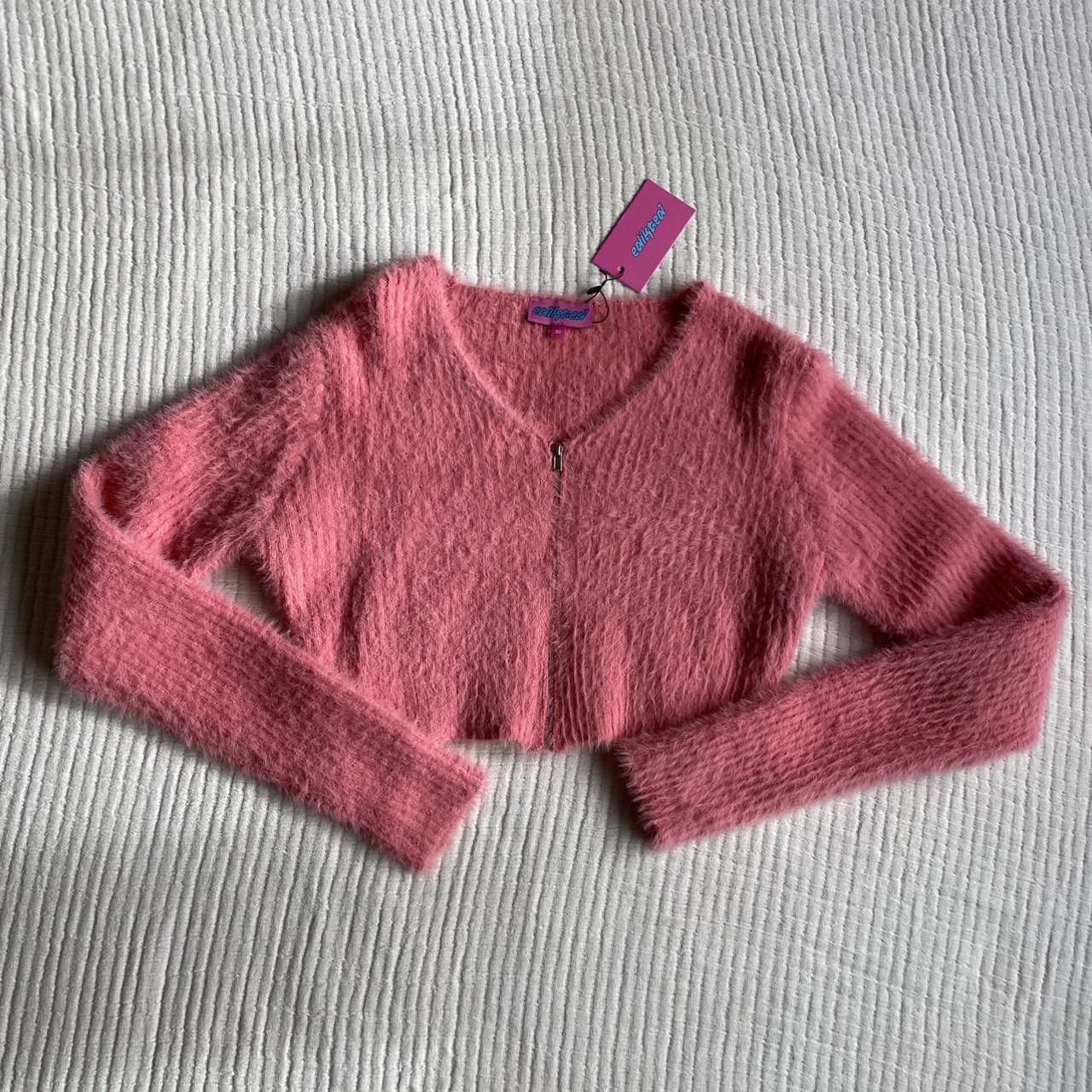 Product Image 2 - Edikted Pink Fuzzy Zip Up💓
So