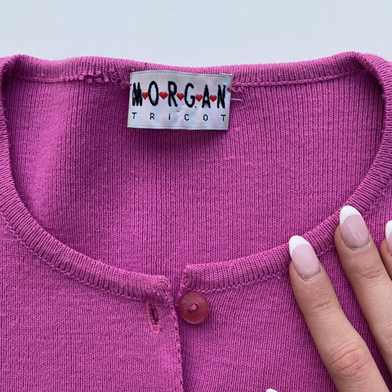 Morgan Women's Pink Cardigan | Depop