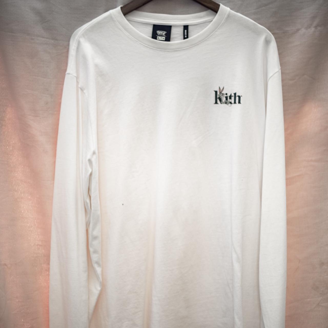 Kith Looney Tunes L/S Tee - White Size XL #kith... - Depop