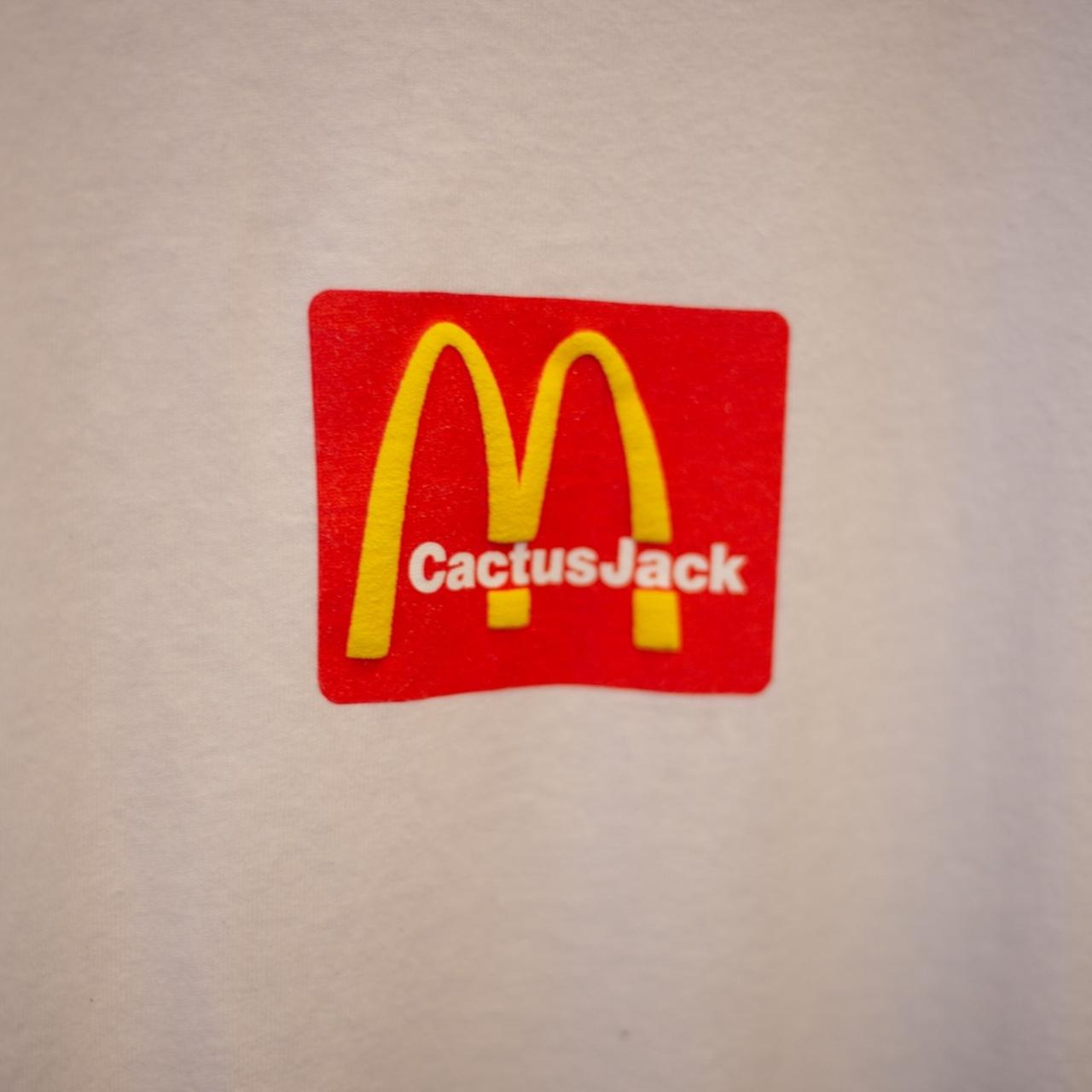 Travis Scott x McDonalds sesame cactus Jack tee - - Depop