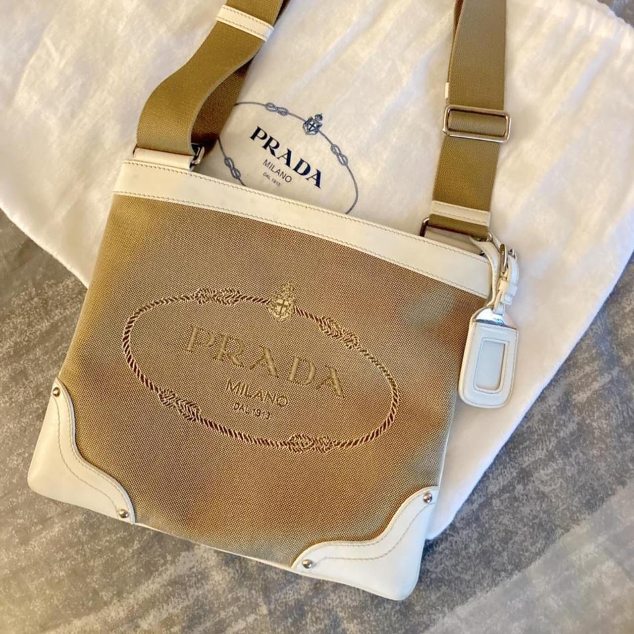 vintage prada logo