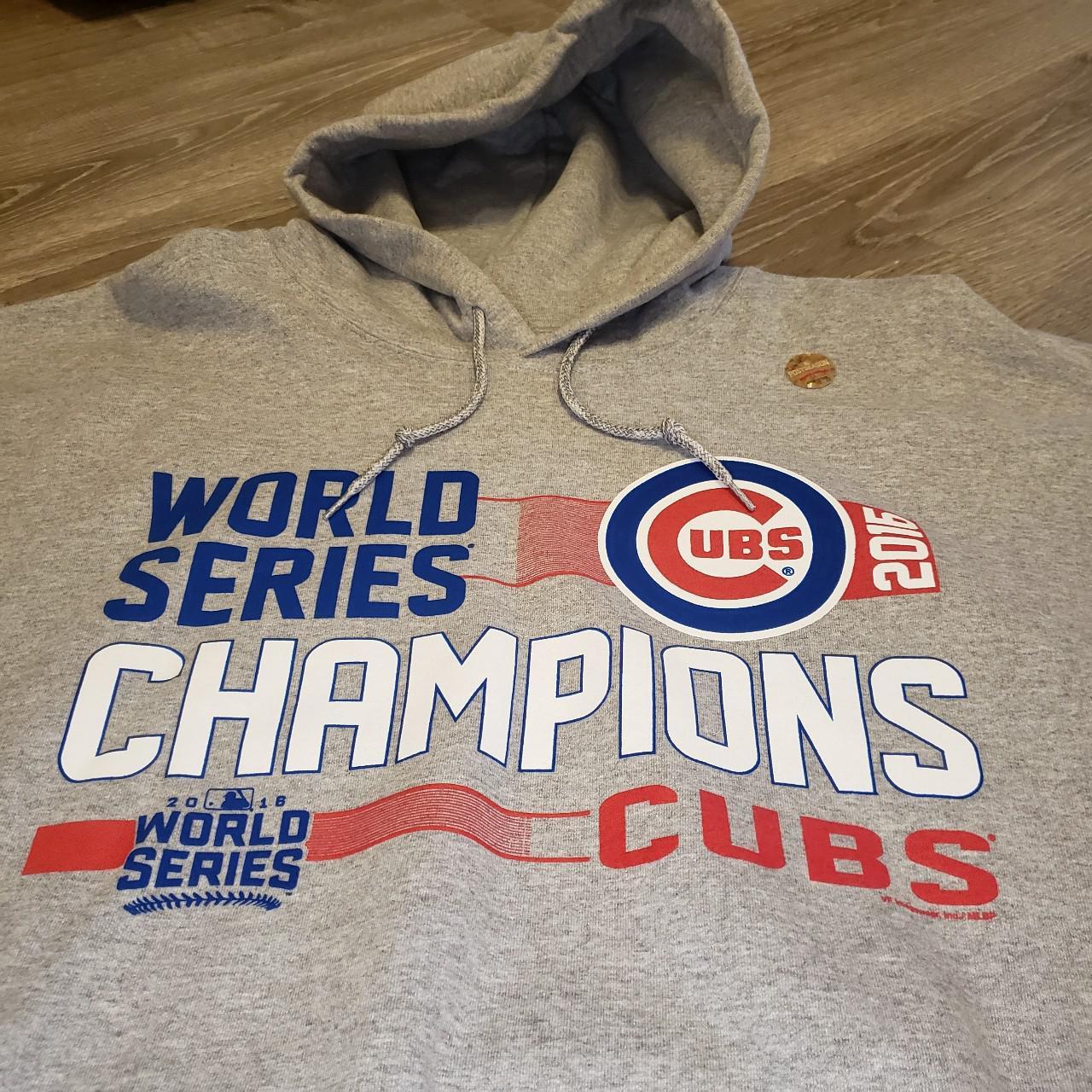 chicago cubs world series hoodie