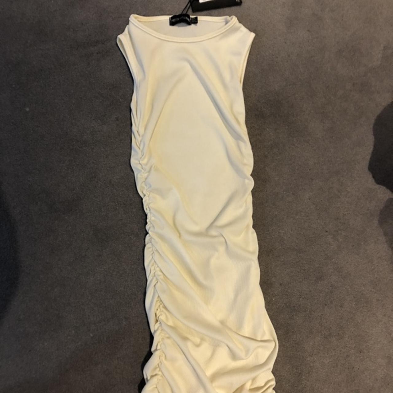 gold and blush dress