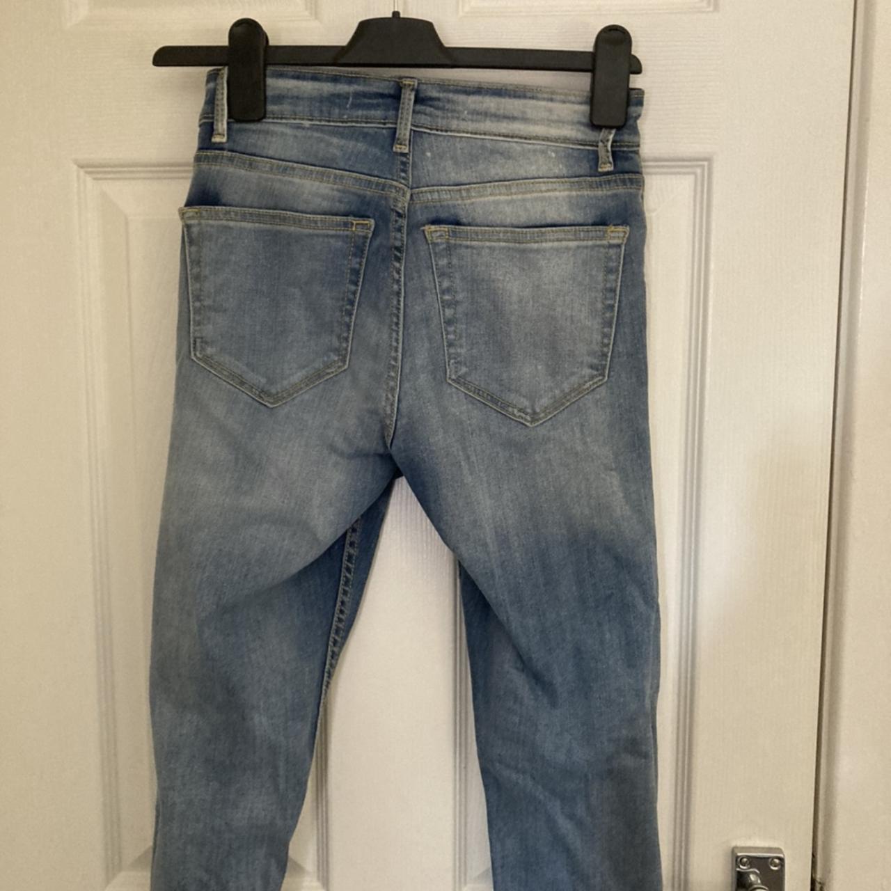 Blue ripped new look jeans Postage included in price... - Depop