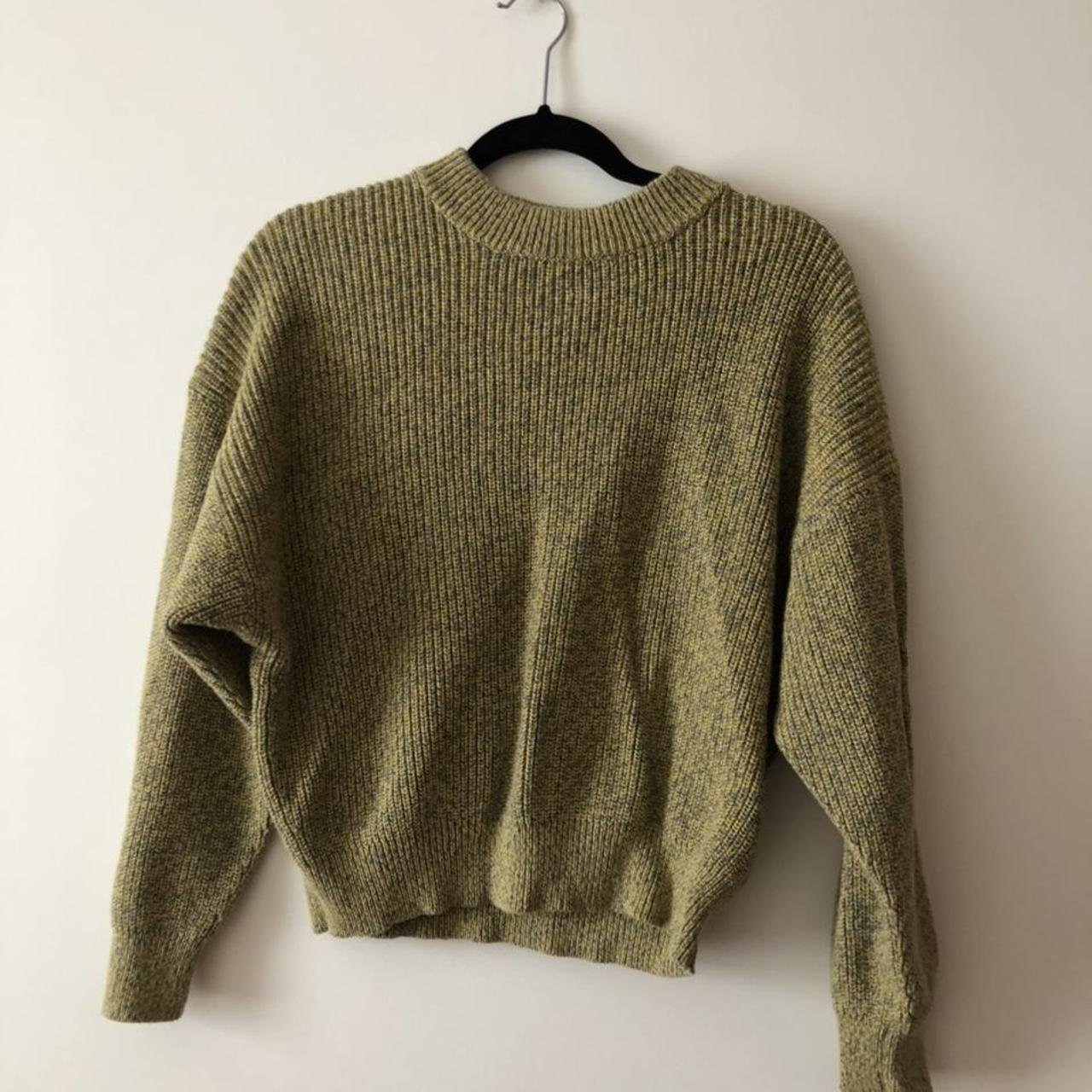 Uniqlo Knit Sweater Cute color combo for... - Depop