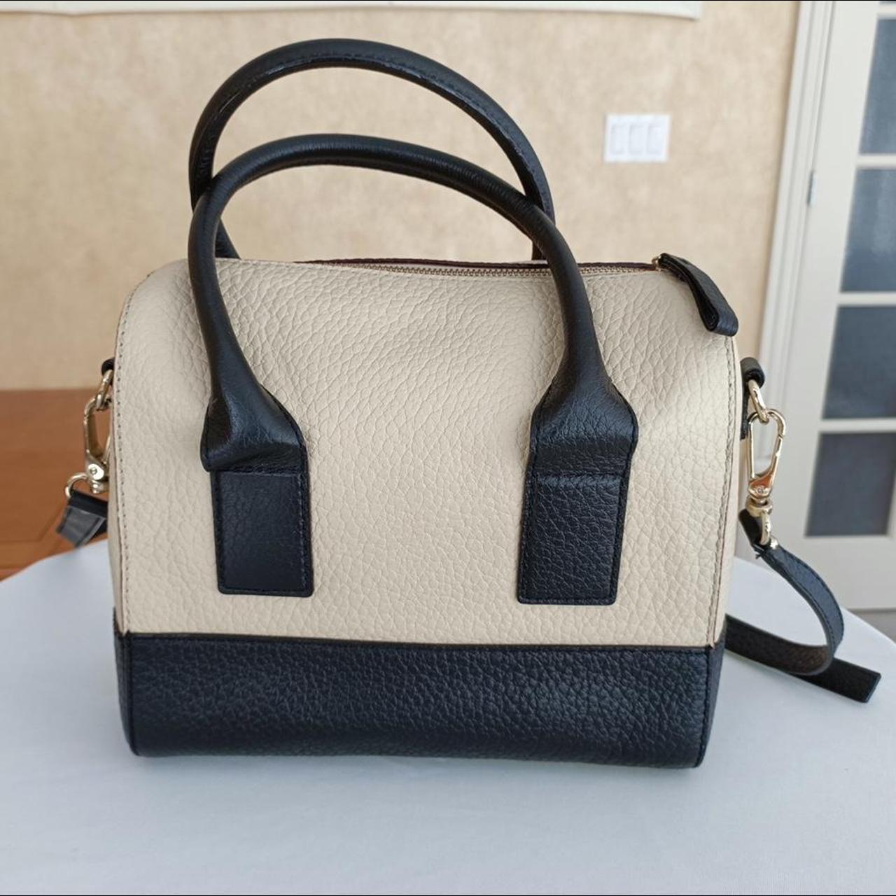 Kate Spade New York Women's White and Black Bag | Depop