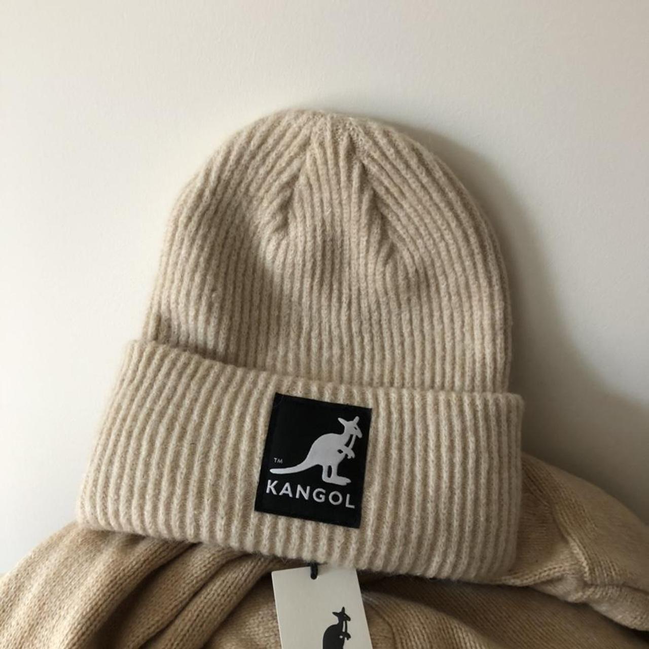 Kangol Women's Cream Hat Depop