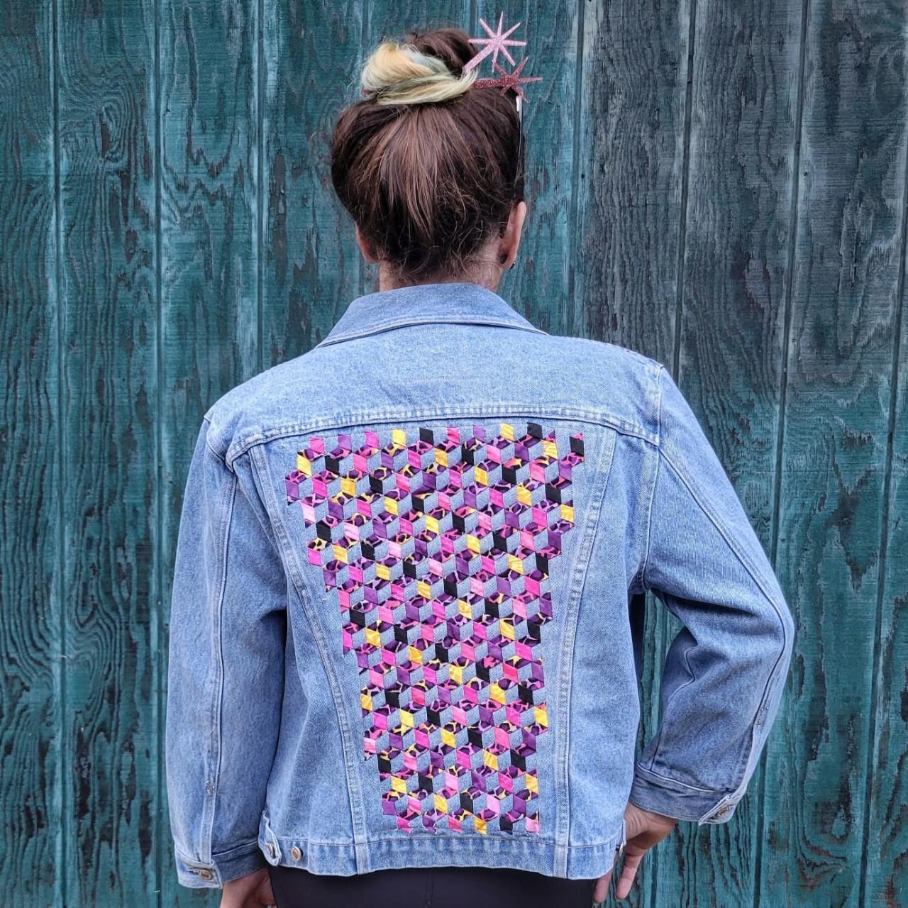 lisa frank jean jacket