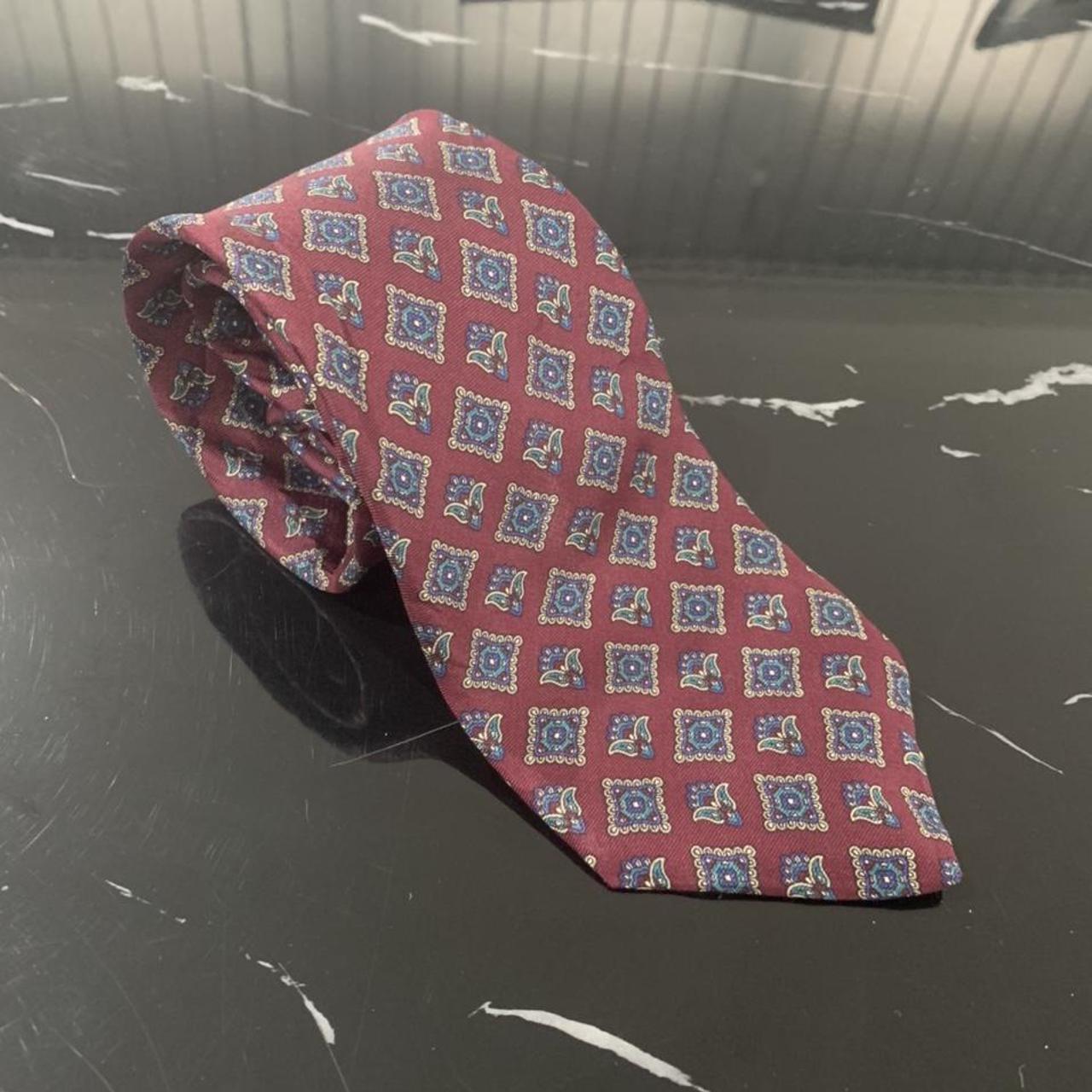 Christian Dior tie (149cm long 9cm wide at base)... - Depop