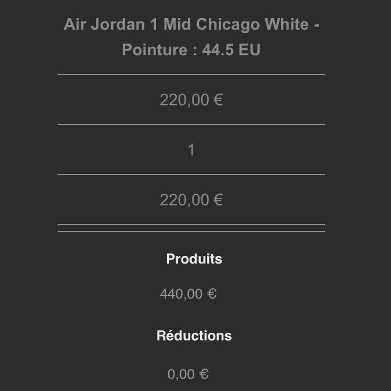 Air Jordan 1 Mid Chicago White Size 10 5 fits 11 Depop