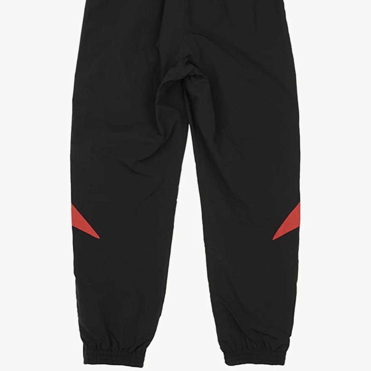 Express Men's Black and Red Joggerstracksuits Depop