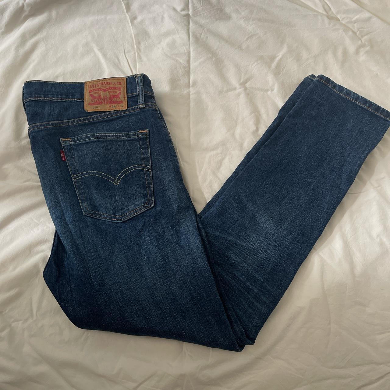Levi's Men's Navy Jeans | Depop