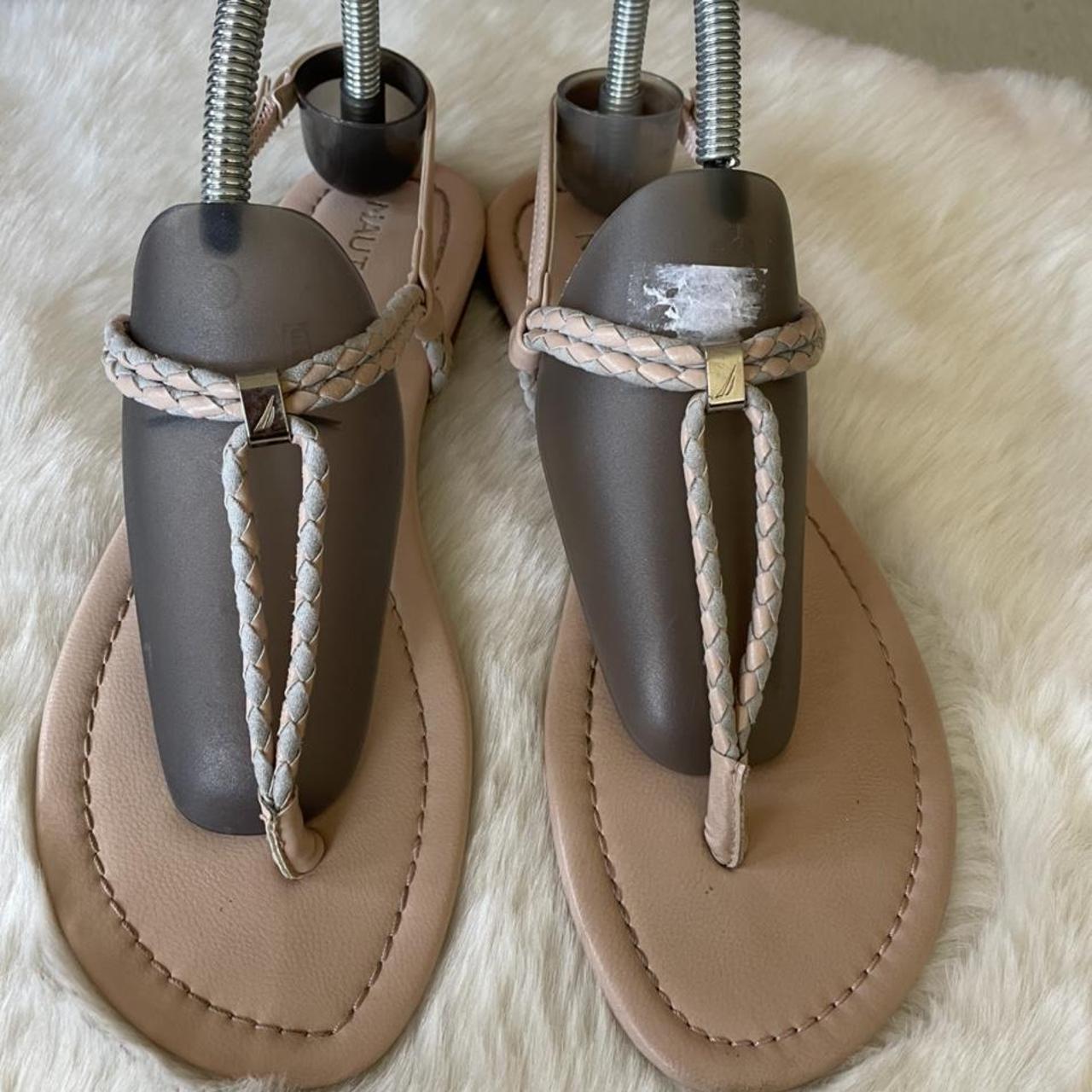 ❤️ SOLD Nautica Festival Sandals Sz 10 | Festival sandals, White fashion  casual, Strap sandals