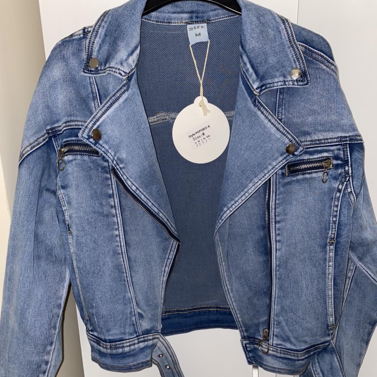 Stylish denim jacket for on sale women