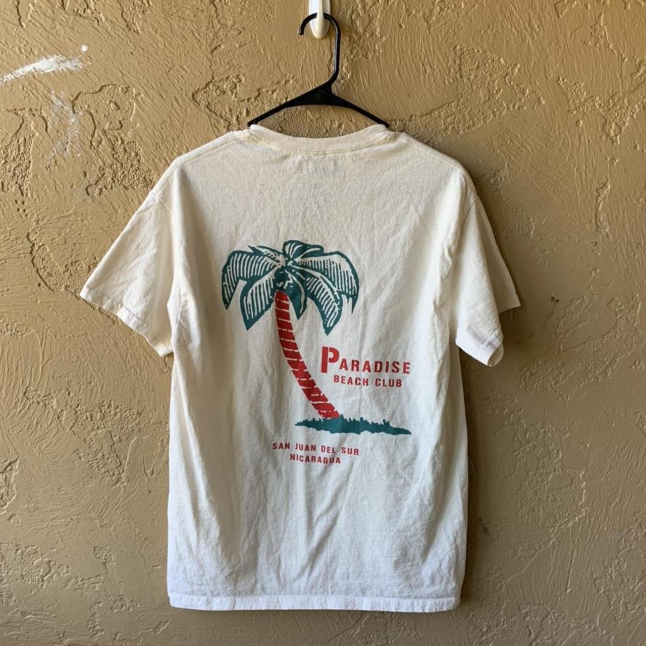 “Paradise Beach Club” Tee 🌴 All pieces are picked &... - Depop