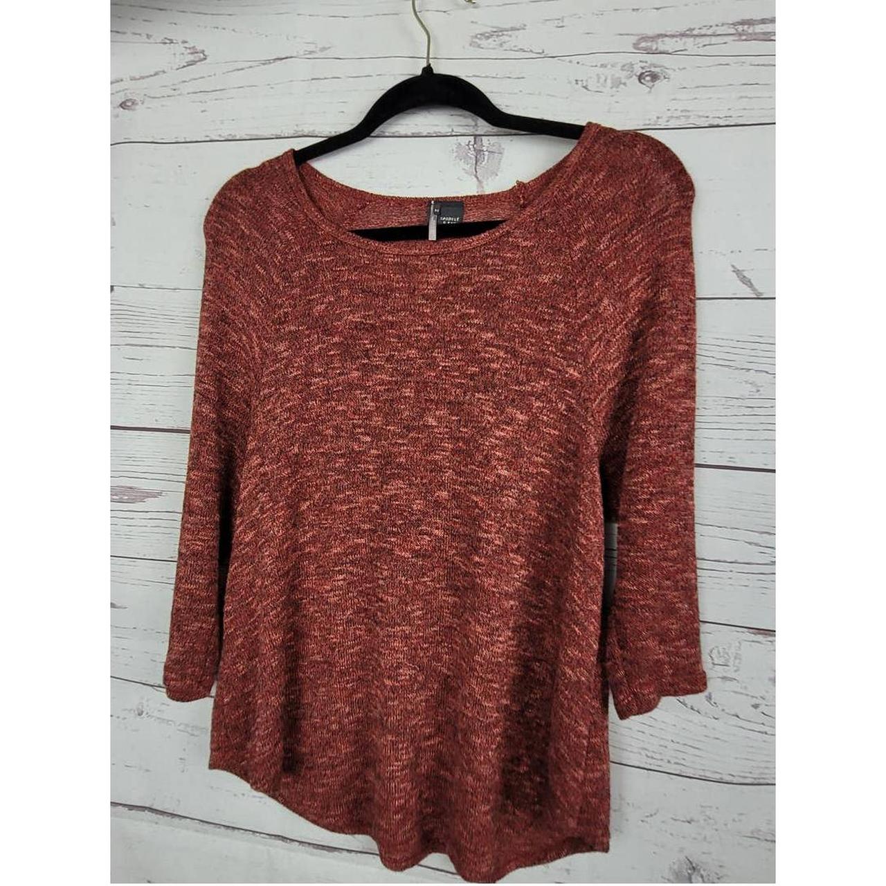 Anthropologie Knit Slouch Raglan Sweater Medium - Depop