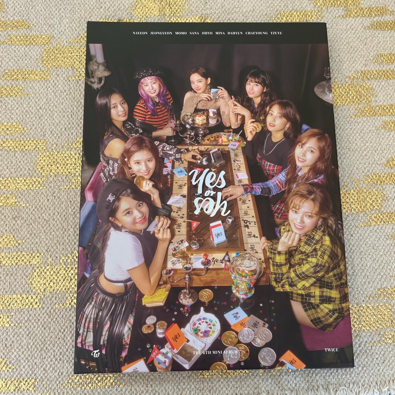 TWICE YES OR YES ALBUM with all inclusions shown and... - Depop