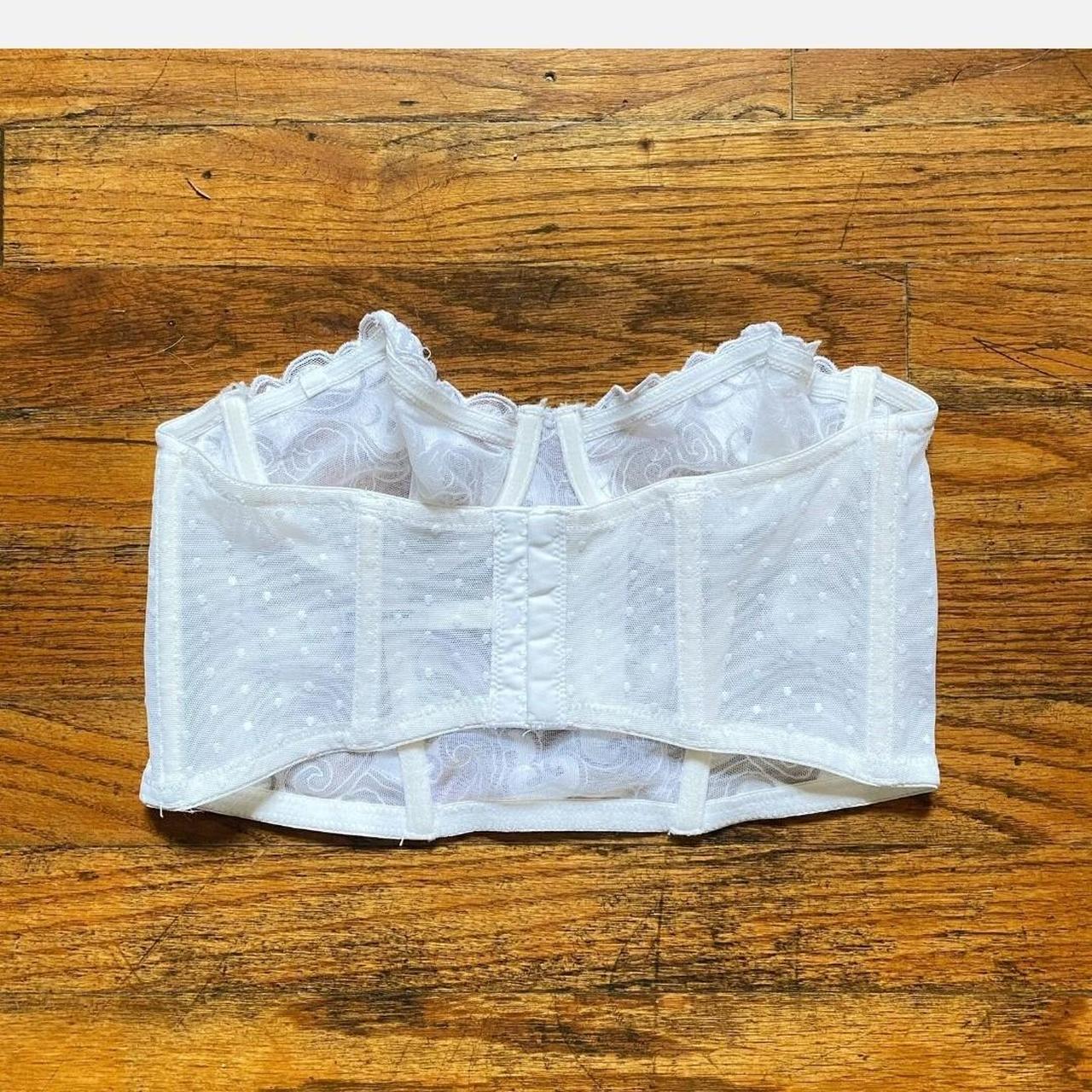 Cutest white and red cherry corset / bustier / - Depop