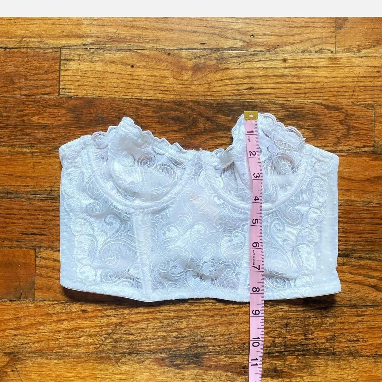 Cutest white and red cherry corset / bustier / - Depop