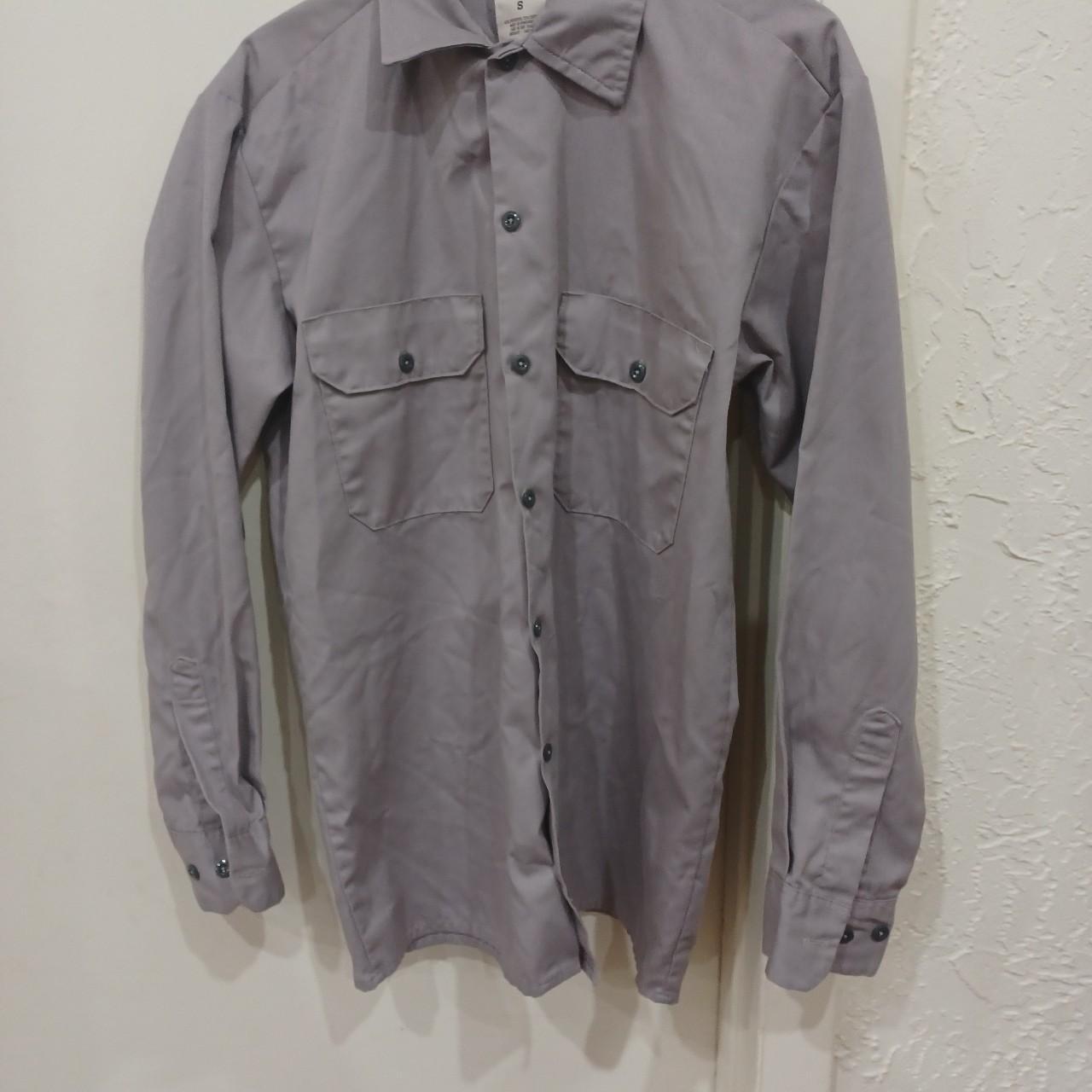 Dickies Men's Grey Shirt | Depop