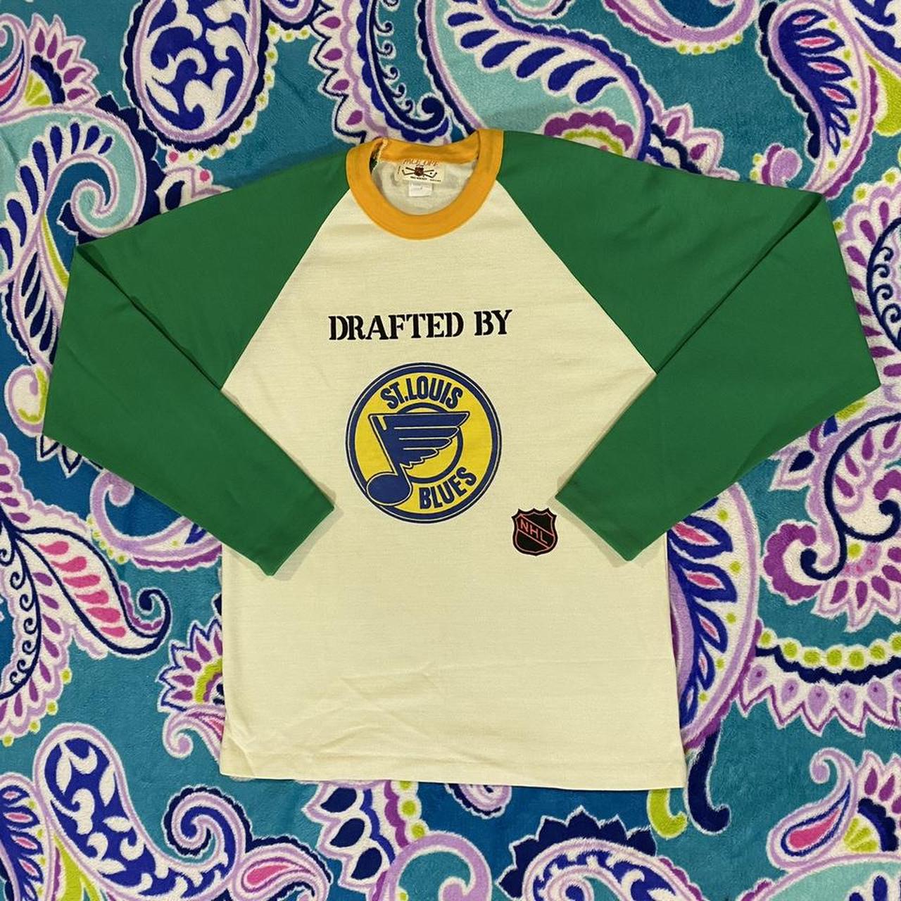 Vintage St Louis blues hockey sweatshirt. NHL St - Depop