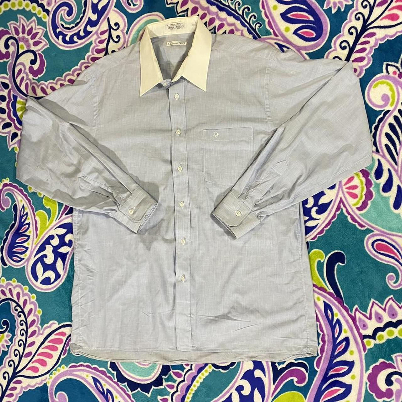 Vintage 70s Christian Dior dress shirt! This shirt... - Depop