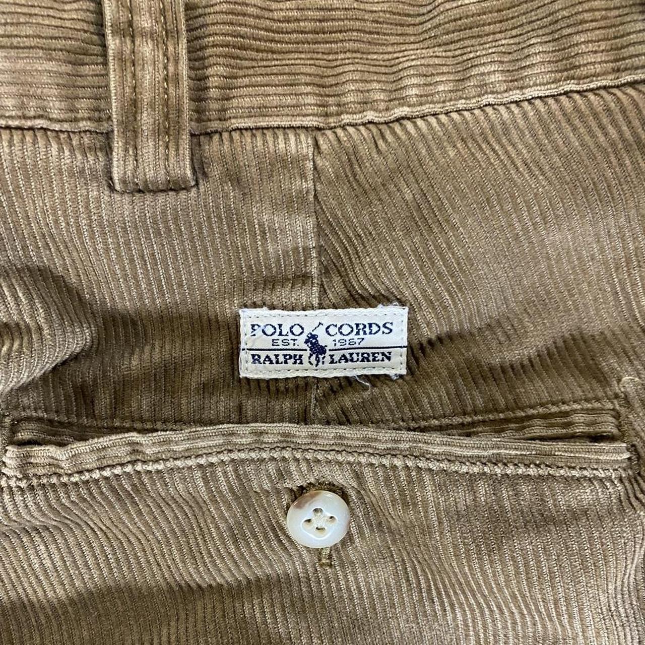 Vintage 90s Polo Cords! These Corduroy Polo pants... - Depop