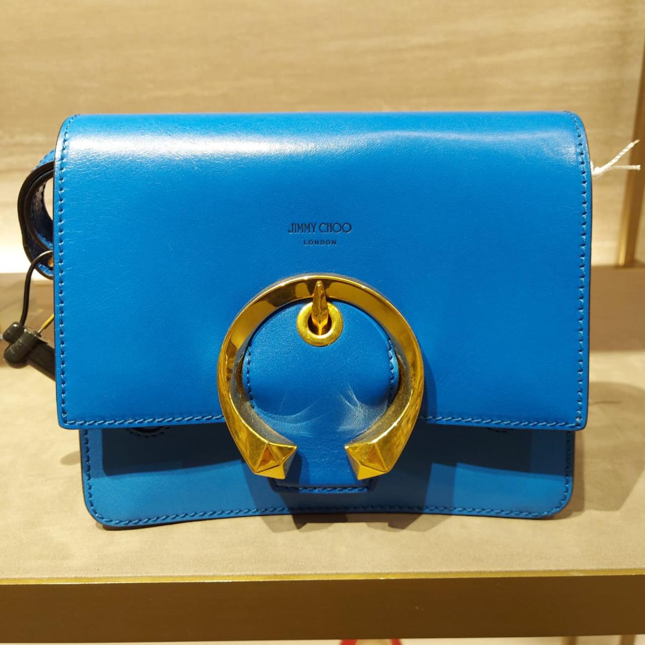 Borsa a tracolla Madeline blu cobalto