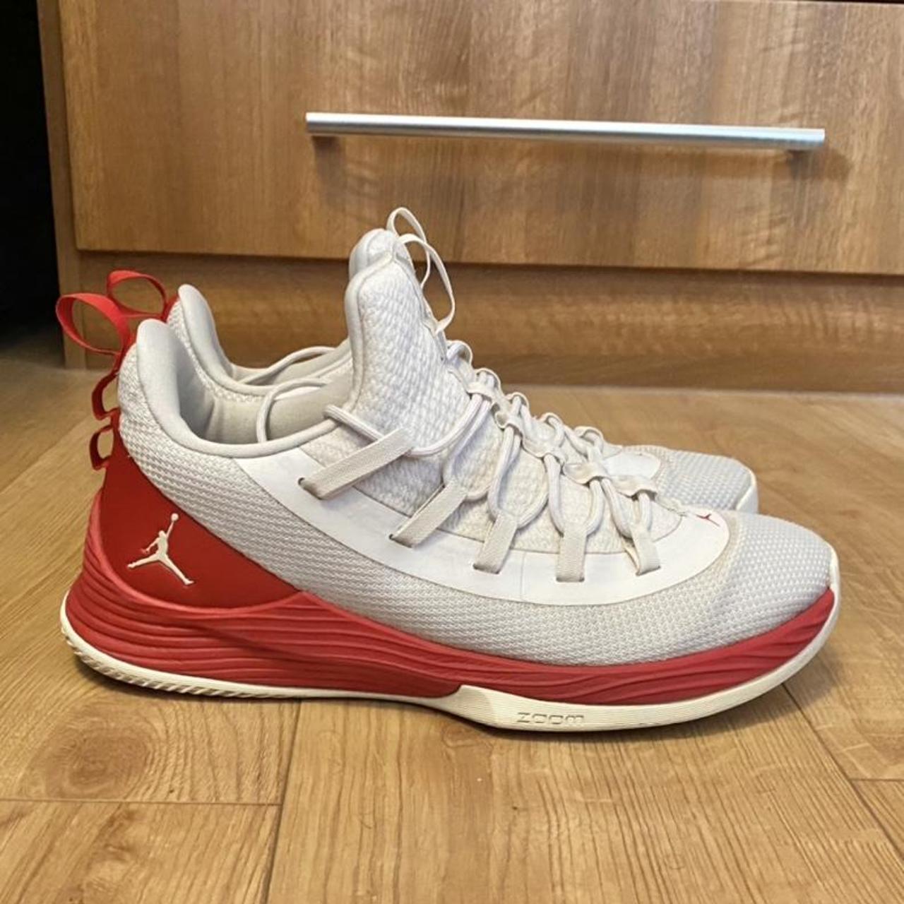 Nike Air Jordan Ultra Fly 2 Low White/Red. , Barely...