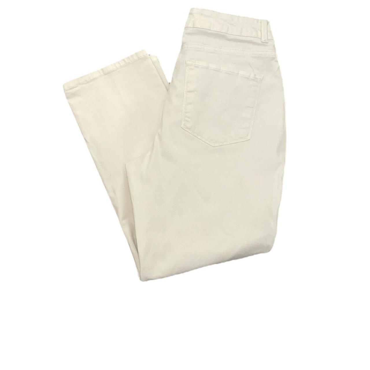 Lee Women's White Trousers | Depop