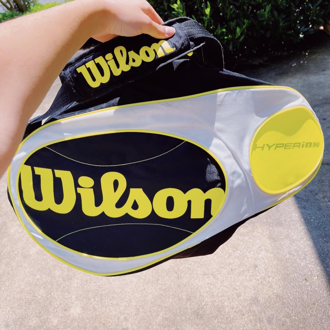 Lush Pink Wilson Tennis Bag. Used a few times only. - Depop