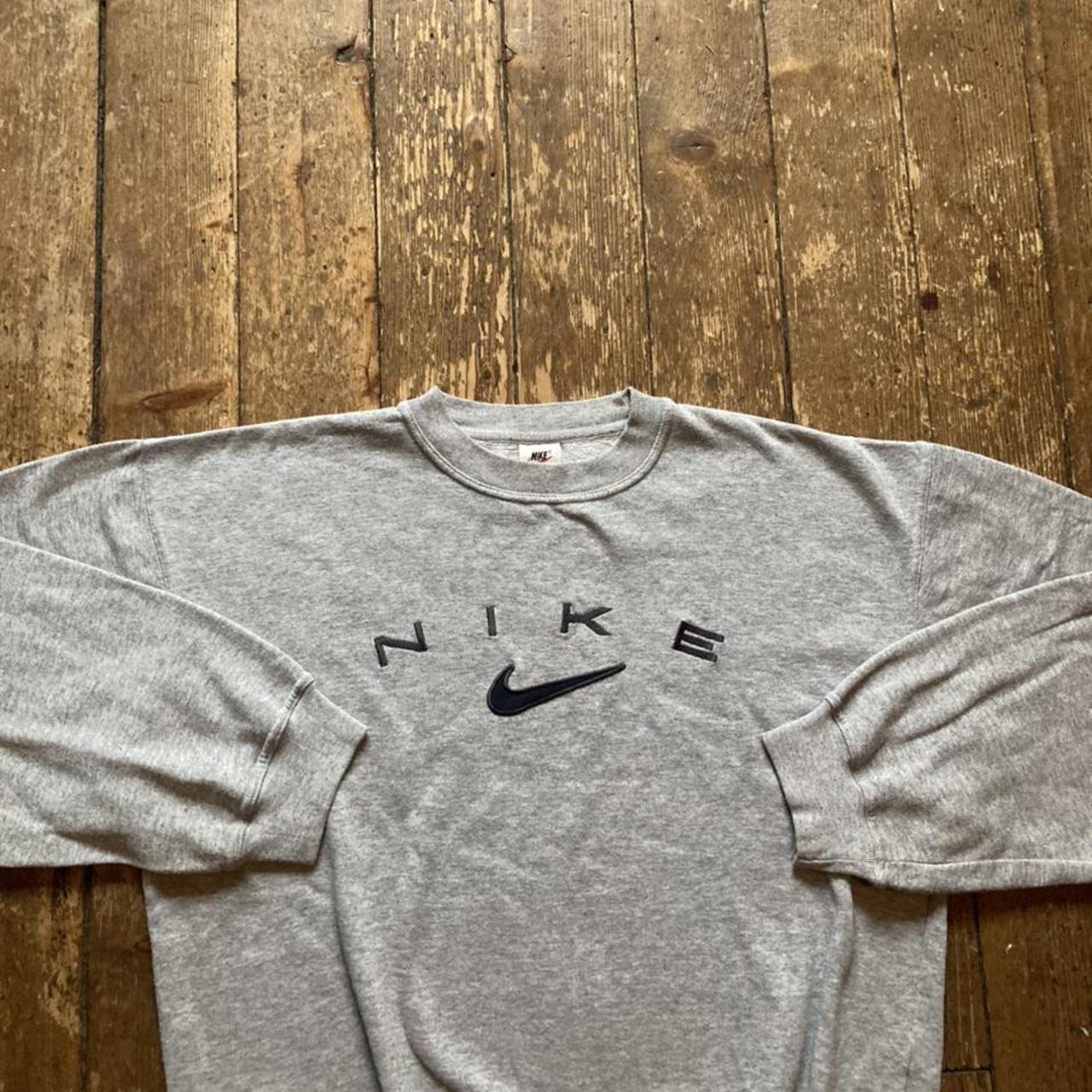 nike vintage spellout sweatshirt