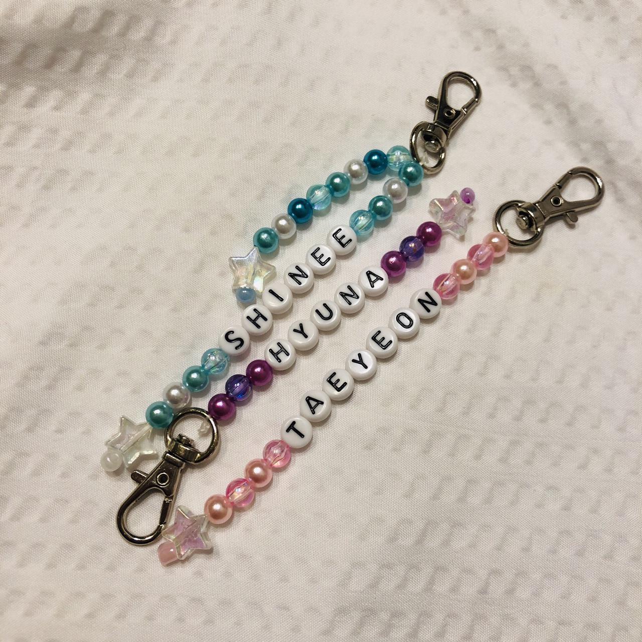 Custom Bead Keychains