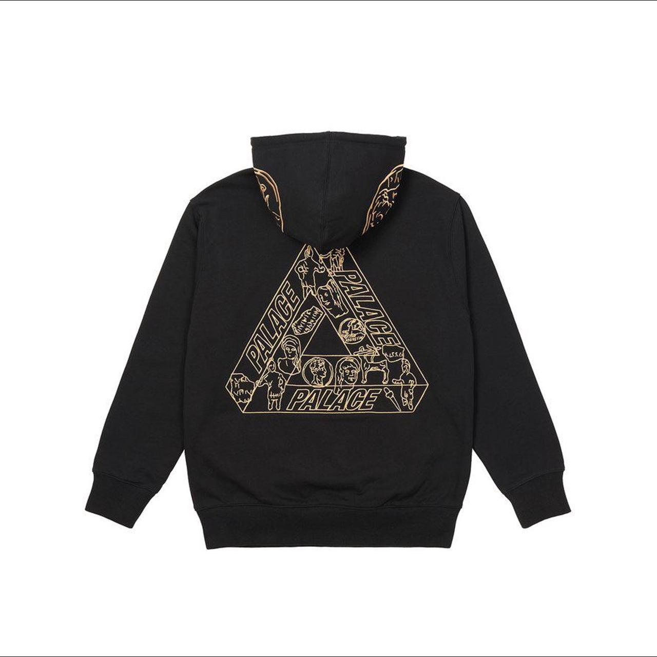 Palace hot sale triangle hoodie