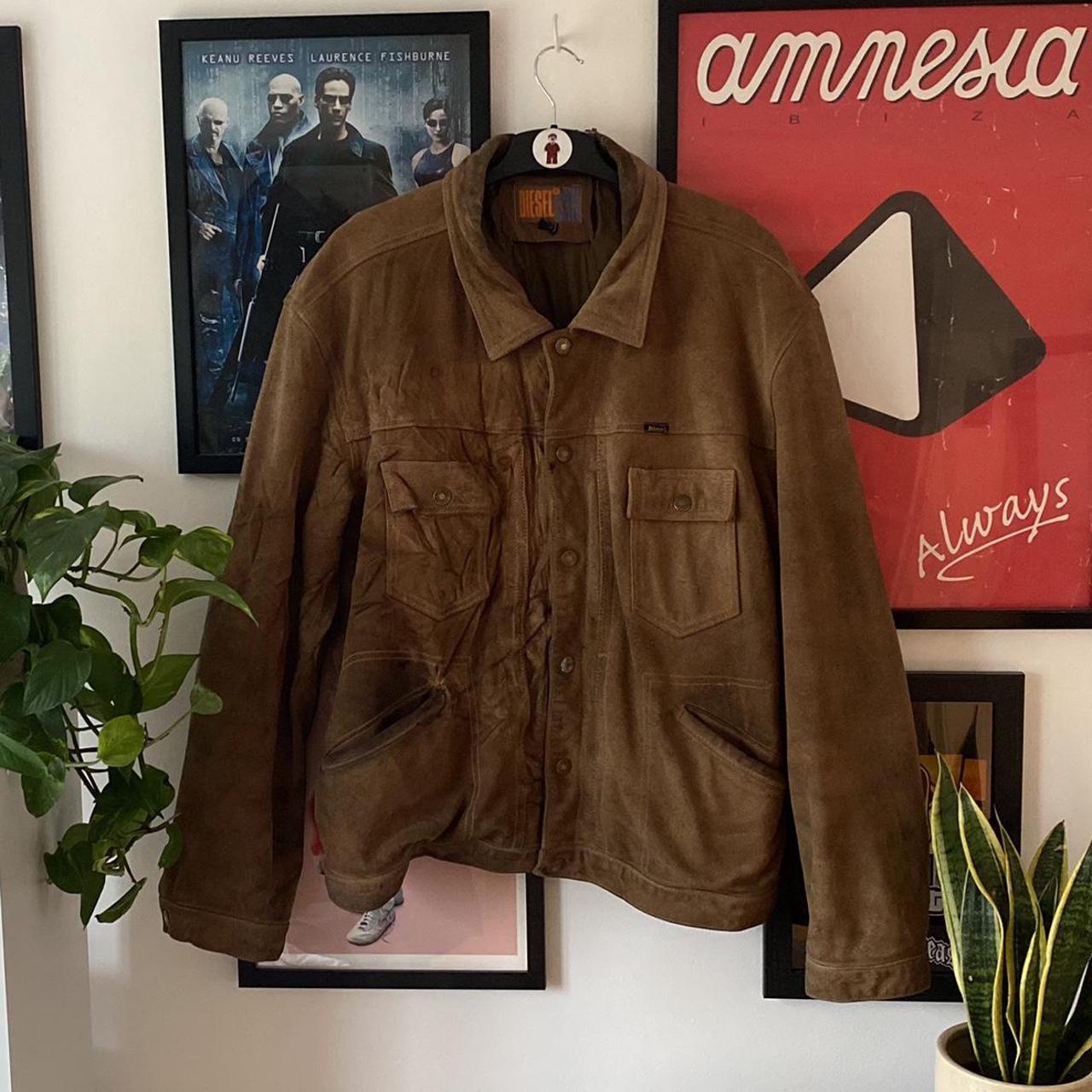 diesel suede jacket