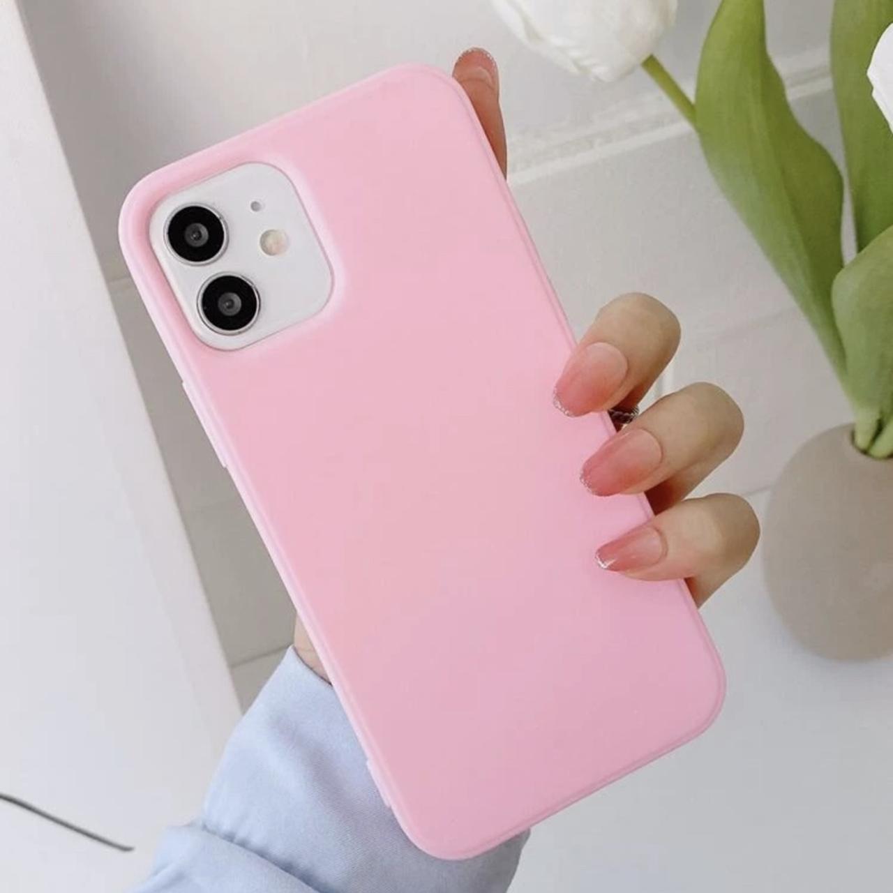 Solid Pink iPhone 12 Pro MAX case 🌸 BRAND NEW!... - Depop