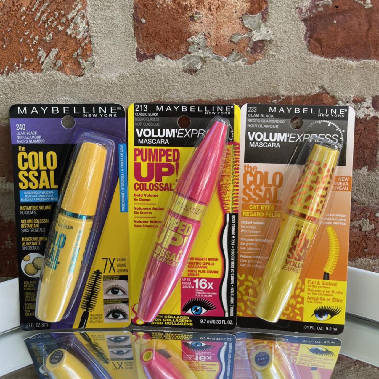Maybelline Mascara + Lip Balm Bundle 1+1 Includes... - Depop