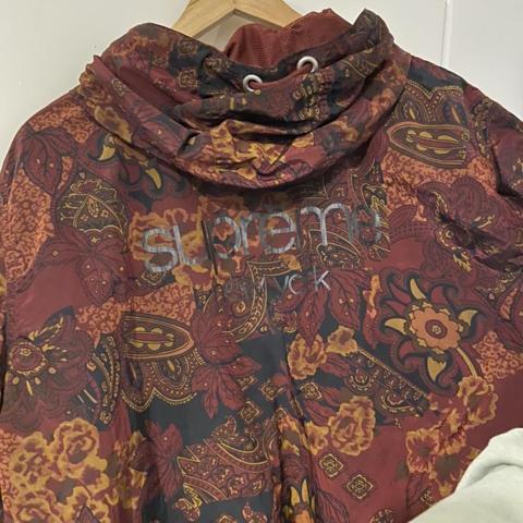 Stone island x Supreme paisley nylon metal 5c anorak... - Depop