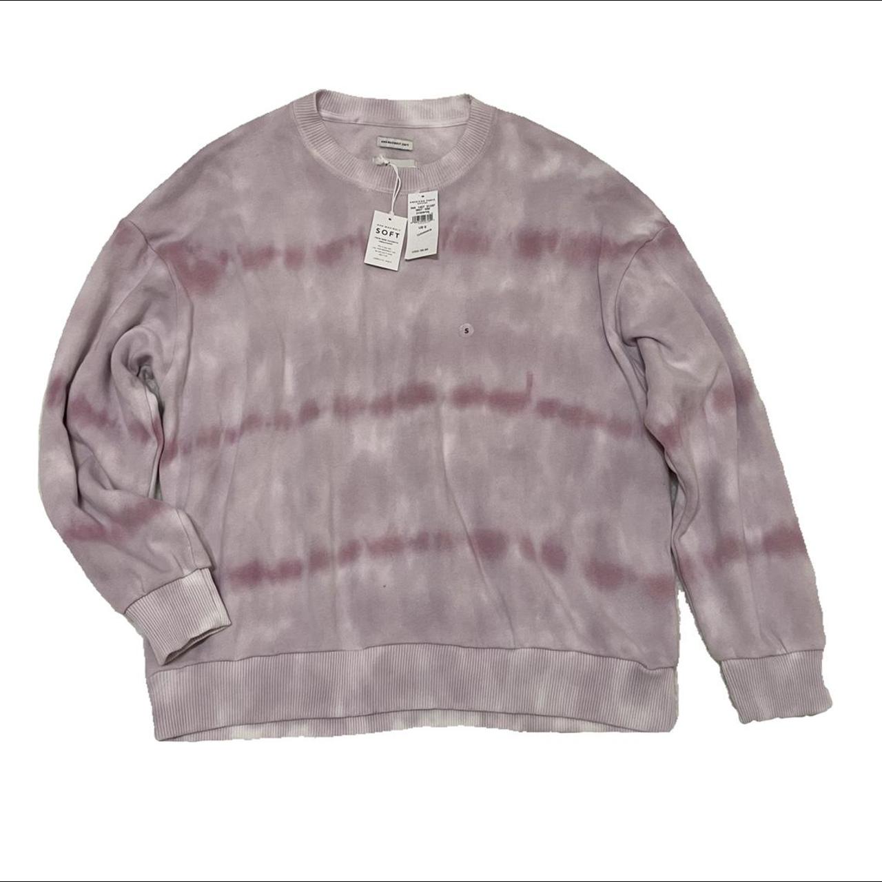 american eagle tie dye sweatshirt info size