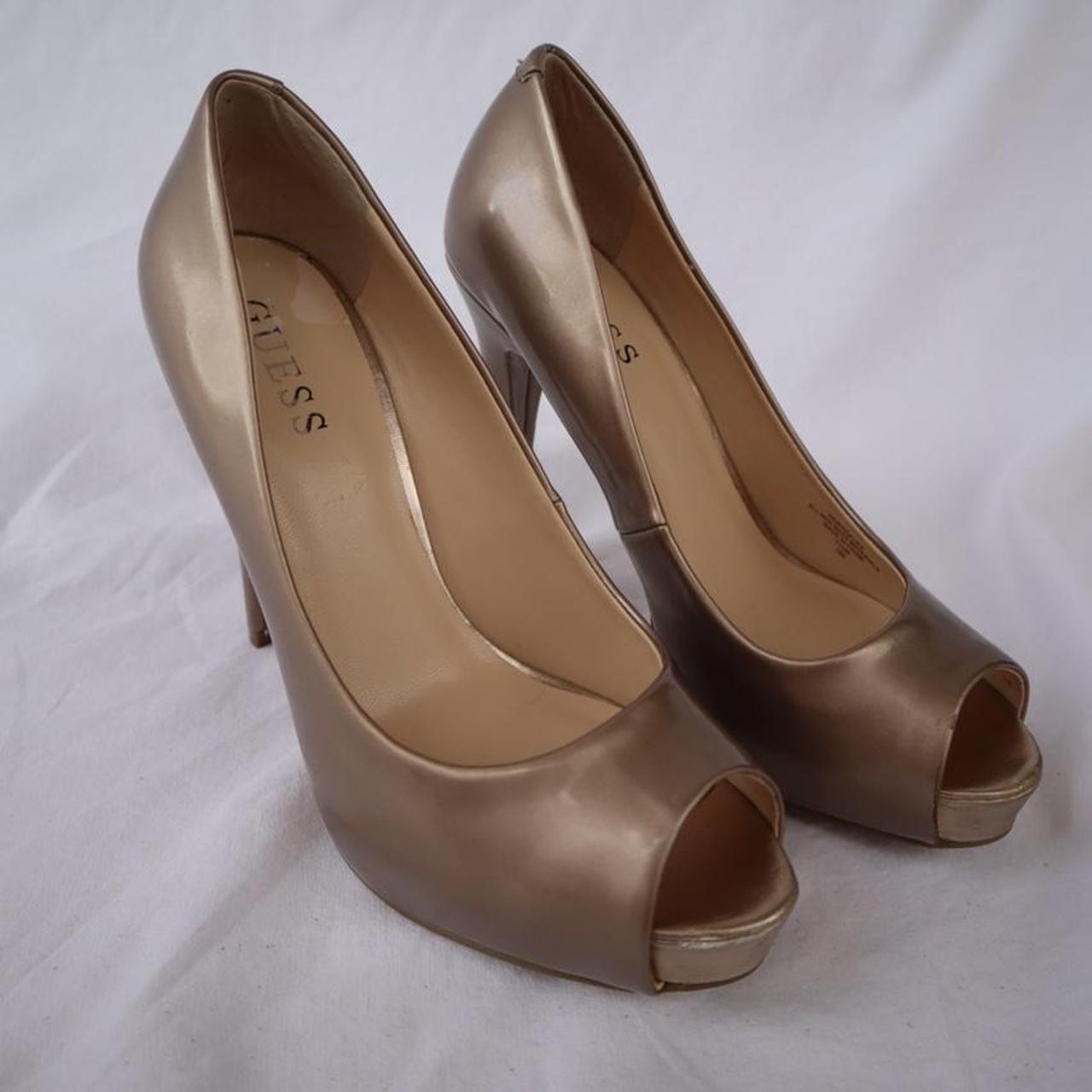 Guess shop tan heels