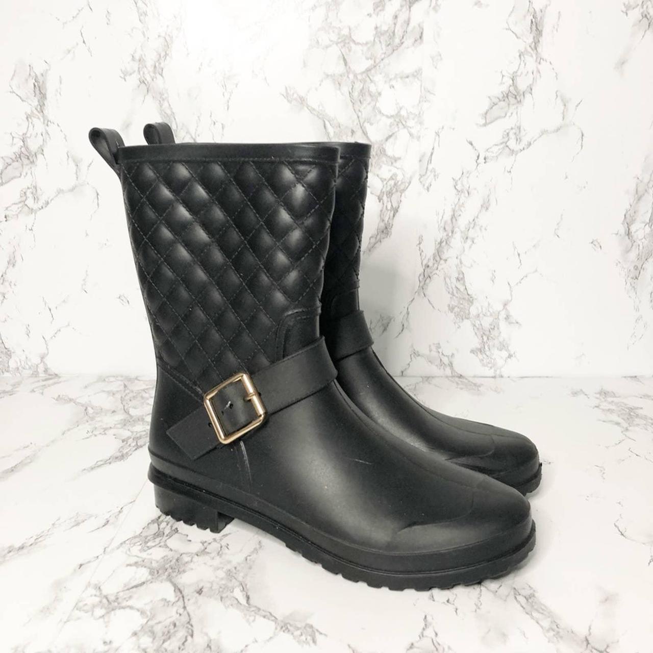 capelli quilted rain boots