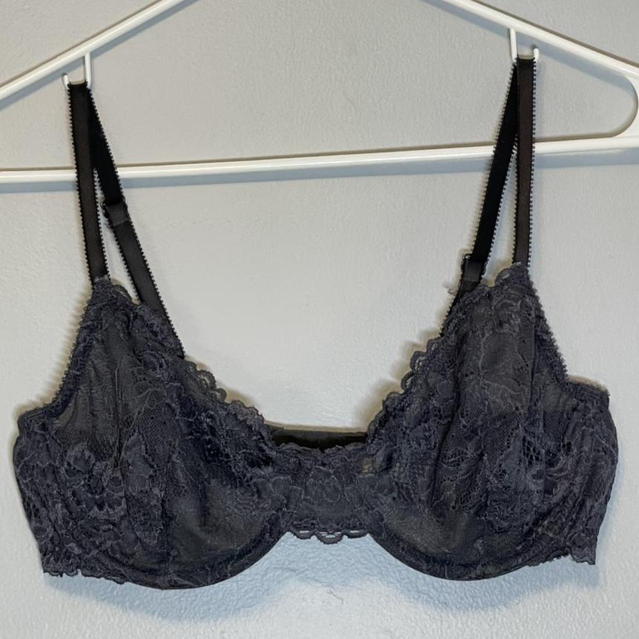 Apt. 9 Women's Grey Bra | Depop